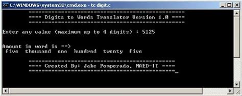 Digits To Words Translator Version 10 Sourcecodester