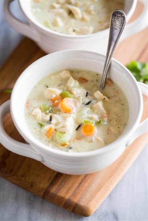 Delicious Cream Of Chicken Wild Rice Soup Easy Recipes To Make At Home