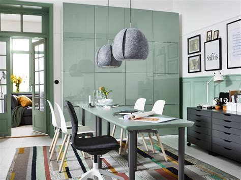 Clean lines, minimal fuss and open floor plans are hallmarks of modern home design. Home Office Design Ideas Gallery - IKEA