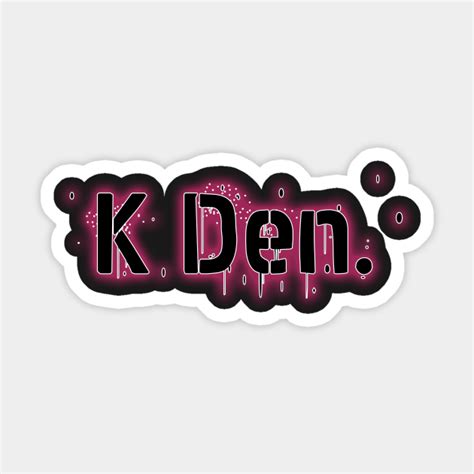 K Den Vampkandy Sticker Teepublic