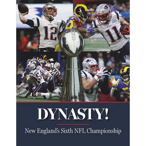New England Patriots Super Bowl Liii Champions Hard Cover Book