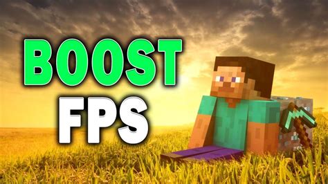 How To Boost Fps In Minecraft Easy Youtube