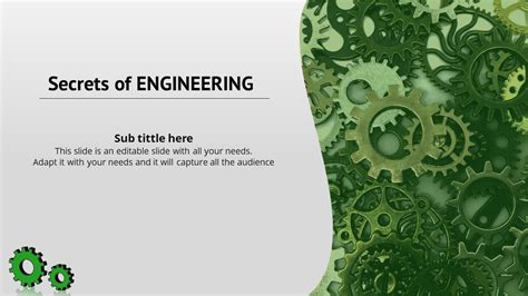 Best Engineering Powerpoint Template Slide Designs