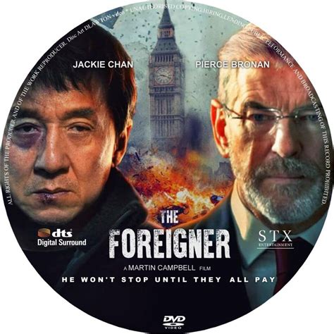 The Foreigner 2017 R0 Custom Dvd Label Dvdcovercom