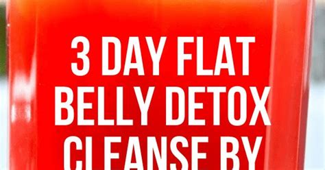 3 Day Flat Belly Detox Cleanse By Dr Oz To Lose 7 Pounds Marie Detox