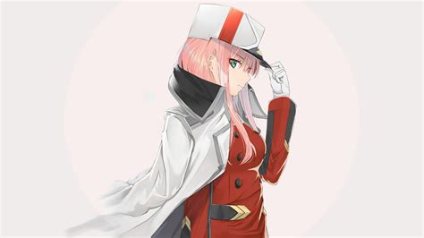 1920x969 zero two wallpaper background image view download comment and rate wallpaper abyss darling in the franxx anime wallpaper background images. Download 1920x1080 Zero Two, Darling In The Franxx, Military Uniform, Gloves, Hat Wallpapers for ...
