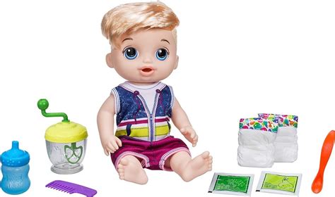 Baby Alive Sweet Spoonfuls Blonde Baby Doll Boy For Only 1648 Was