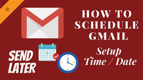 How To Schedule Your Email With Gmail Send Email Later Automatically
