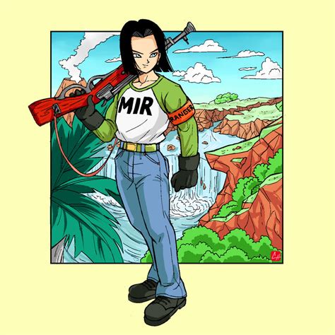 Dragon Ball Super Android 17 By Chris Re5 On Deviantart