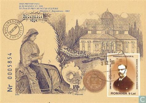Postage Stamps Romania Rou Dimitrie Butculescu Stamp Romania