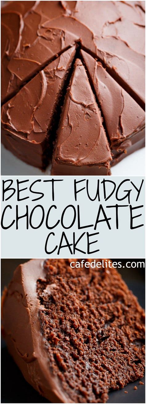 The Most Amazing One Bowl Best Fudgy Chocolate Cake Is So Rich And