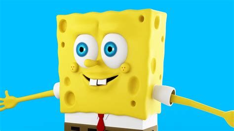 Spongebob Squarepants 3d Model 30 Obj Free3d