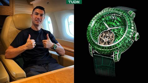 Cristiano y su lujoso reloj de más de 780 mil dólares Deportes Fútbol