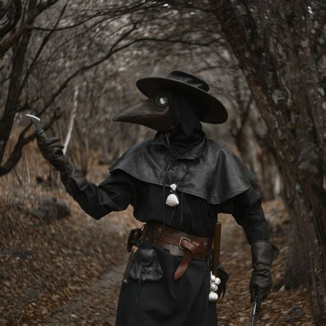 Plague Doctor Costume One Of The Variations On The Costume Of The