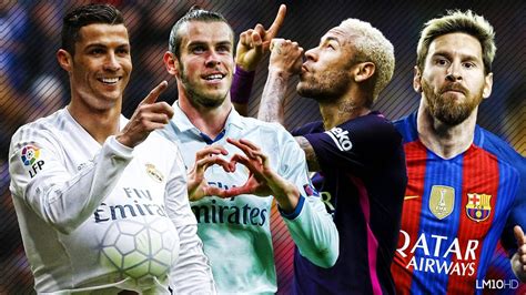 Lionel Messi And Neymar Vs Ronaldo And Bale 2016 Skills And Goals Battle Hd