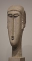Modigliani, Amedeo Head of a Woman 1910/1911 limestone, 65.2 x 19 x 24. ...