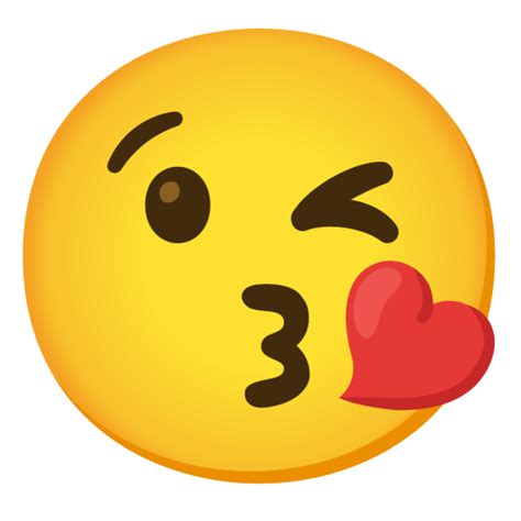 Cara Lanzando Un Beso Emoji