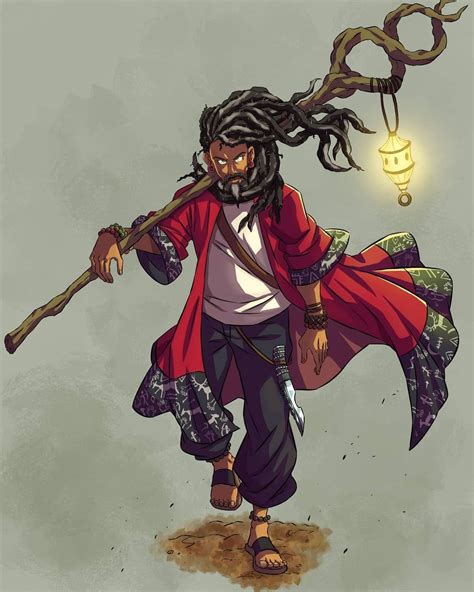 Anime Guy With Dreads Black Anime Characters Male With Dreads 1 433 Likes 49 Comments