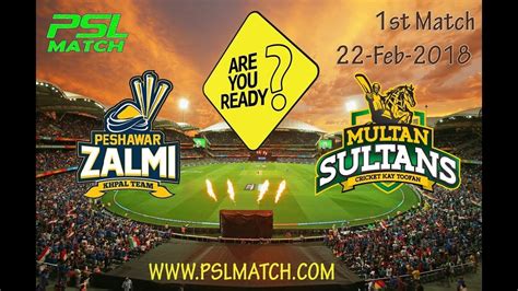You can check where to watch psl 2021 live. PSL First Match on 22 February 2018 | PSL Live Streaming ...