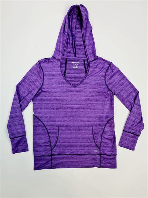 Suéter Deportivo Marca Champions Talla Xlxg Morado Ropa