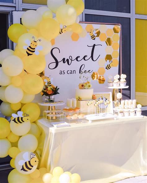 Bee Baby Shower Ideas That Are Sweet As Can Bee Colleen Michele