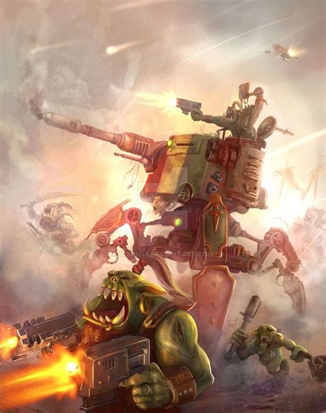 Orkz By Igson93 On Deviantart Warhammer 40k Artwork Warhammer 40k