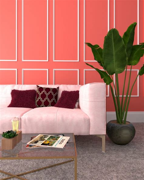 Living Coral Interior Paint Color Trends 2019 Featured Image Blog Da