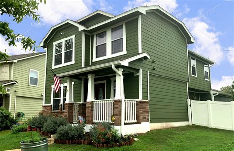 Green Exterior House Paint Project Surepro Painting