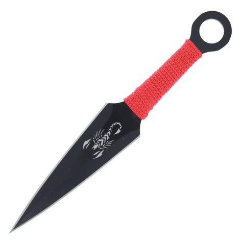 3pc Ninja Kunai Throwing Knives Set 440 Stainless Steel 3 Styles Ebay