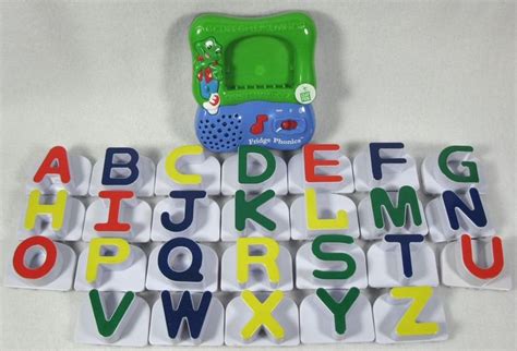 Leap Frog Fridge Phonics Tad Magnetic Uppercase Letters Complete