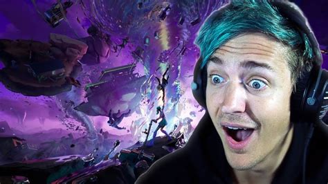 Ninja Reacts To The Chapter 3 End Event Youtube