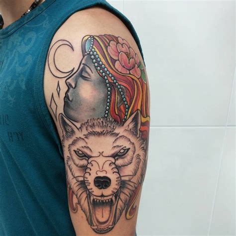A fierceness that was both proud and lonely, a tearing, a howling, a hunger, and thirst. 95+ Best Tribal Lone Wolf Tattoo Designs & Meanings (2019)