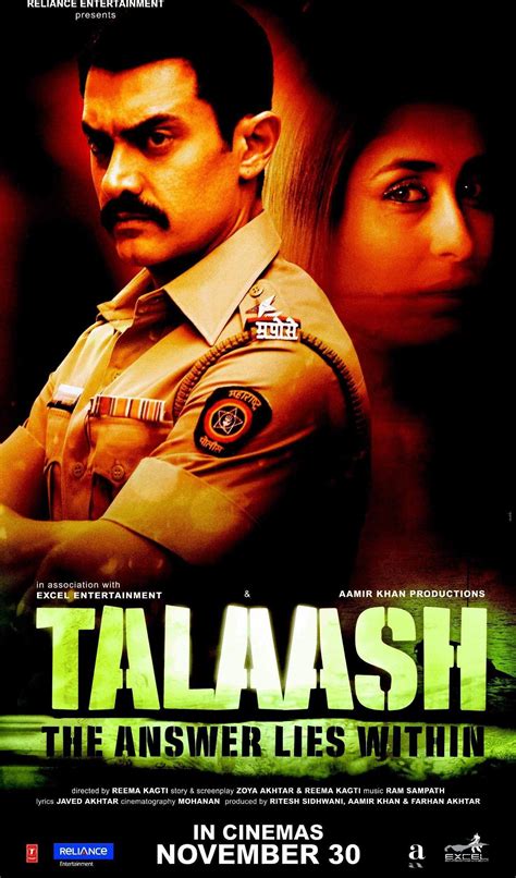 Talaash Poster Feat Aamir Khan And Kareena Kapoor
