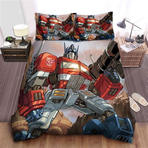 Transformer Optimus Prime Animation Bed Sheets Duvet Cover Bedding Sets Please Note This Is A