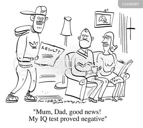 Iq Test Cartoon