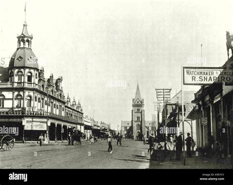 Kerkstraat Pretoria 1890s Stock Photo Alamy
