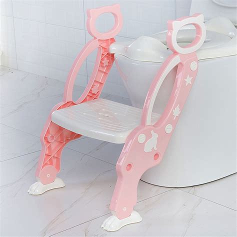 Potty Training Seat With Step Stoolsladder Toilet Potty Ladder For