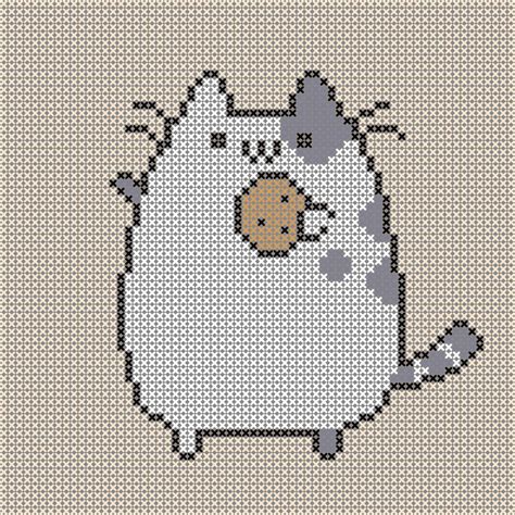 Sandbox Pixel Art Pusheen The Cat Easy Pixel Art Pixel Art Pattern Images