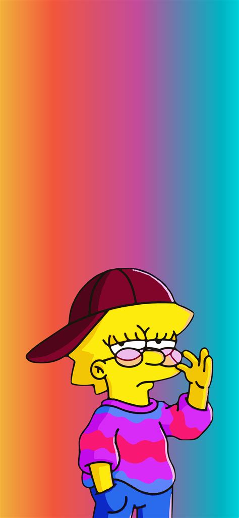 A heated subject of debate. Download Wallpaper Aesthetic Cartoon Characters - Lisa ...