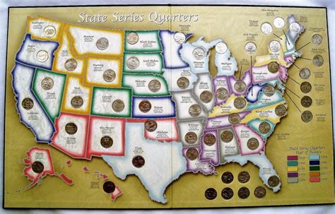 United States 25 Cents 19992008 State Quarters 56 Different Coins