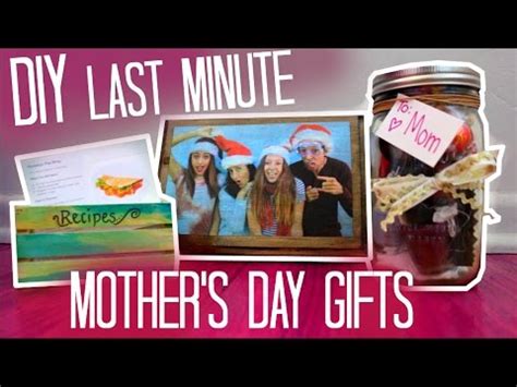 So if you're ready to get crafty with diy mother's day gifts, find the perfect gift for mom this year in our gallery below. DIY LAST MINUTE MOTHER'S DAY GIFTS - Maddie Ryles - YouTube