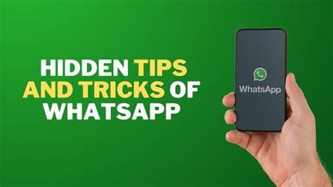 10 Useful Hidden Tips And Tricks Of Whatsapp