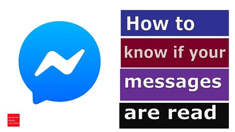 How To Know If Someone Has Read Your Messages In Messenger 2019 Youtube