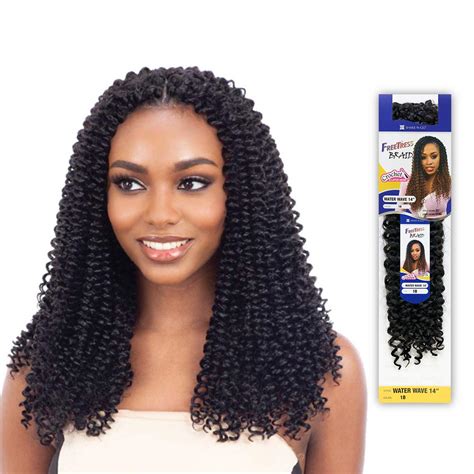 freetress synthetic bulk crochet braid water wave 14 99j