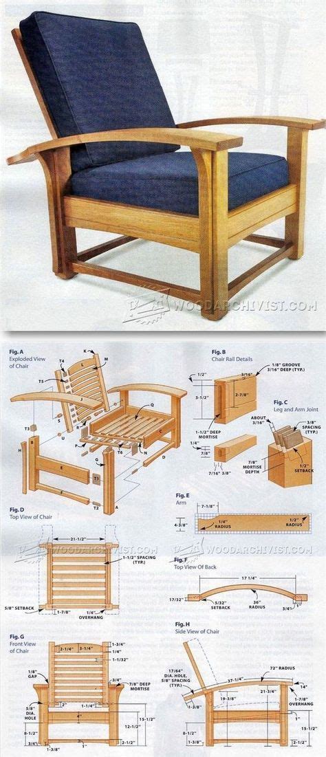 Morris Chair Plans Furniture Plans And Projects