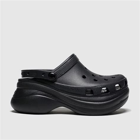 Crocs Black Bae Platform Classic Sandals Shoefreak