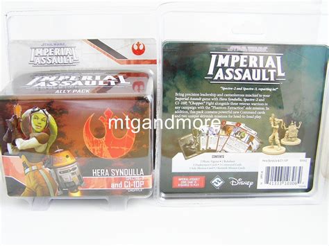 Star Wars Imperial Assault Hera Syndulla Ally Pack Mtgandmore