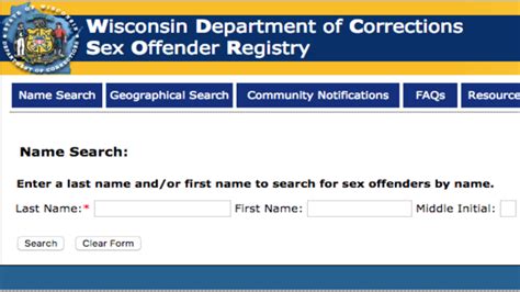 Wisconsin Sex Offender Registry Gets Millions Of Page Views