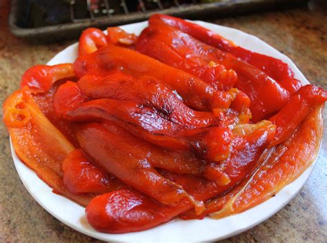 how to roast red peppers and italian red pepper antipasto christina s cucina