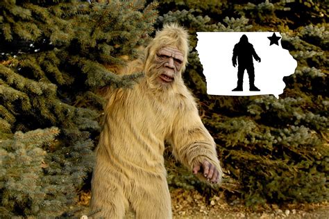 Startling Is Bigfoot Hanging Out In Eastern Iowa Video